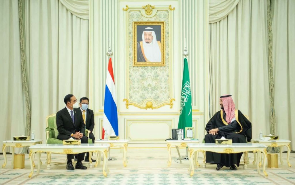 العلاقة بين تايلاند والسعودية
